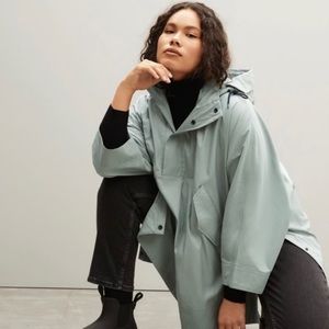 Everlane Renew Poncho XXS Sage Green